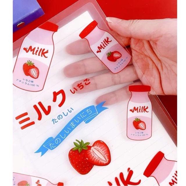 Sổ nhựa nhiều lỗ A5, B5 dễ thương binder chống nước có ngăn đựng stickers