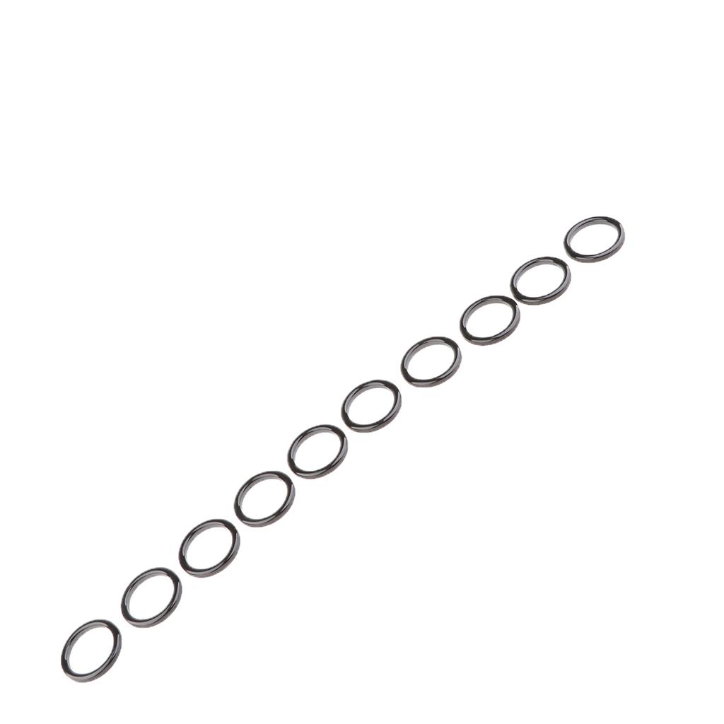 10PCS Fishing Rod Guide Tip Ring DIY   Pole Tips Ceramic Rings