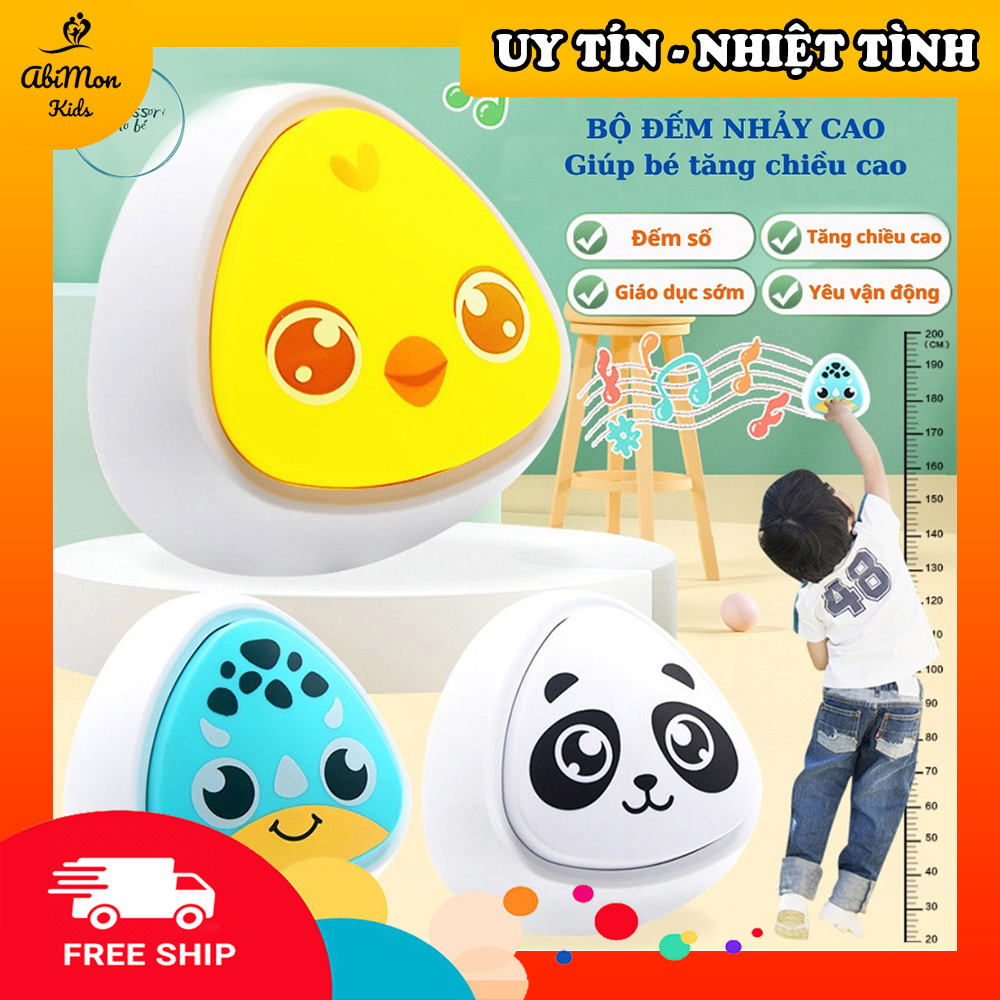 Đồ Chơi Vận Động - Nhảy Chạm Tăng Chiều Cao Cho Bé  || Montessori cao cấp || Đồ chơi Gỗ - Giáo Dục - An toàn - Thông minh