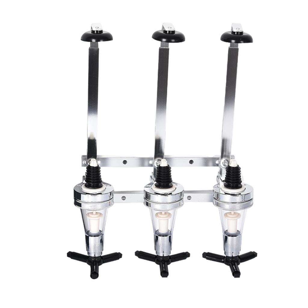 Portable   Dispenser Cocktails Drinks Bracket Rack Bar 2 Bottle