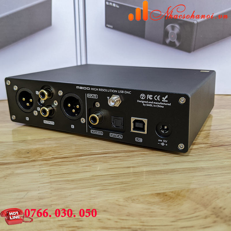 DAC SMSL M200 - Giải Mã 32bit/768Khz - Hàng Chính hãng
