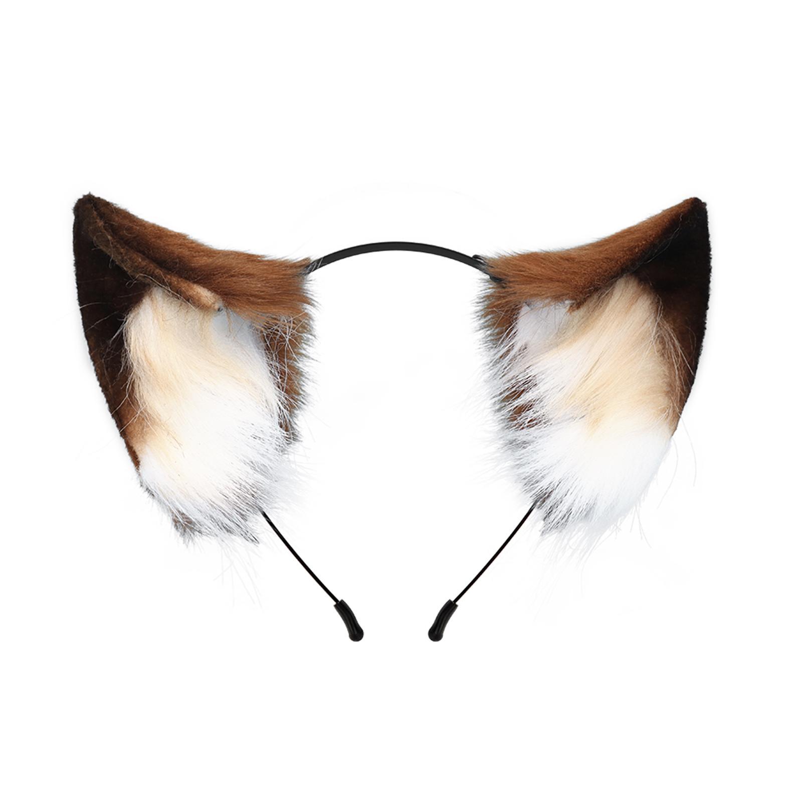 Ears Headband Animal Ears Hair Hoop Hair Accessories Cosplay Party Halloween Costume Ears Headwear