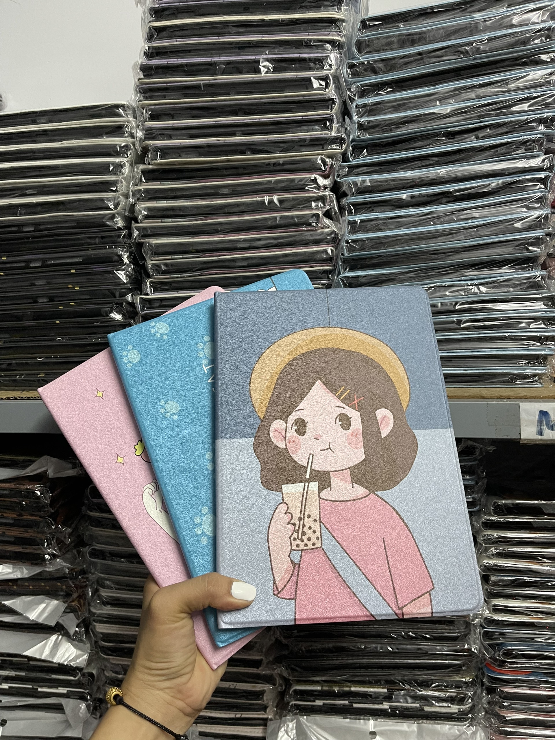 Bao da dành cho ipad 2017/2018/gen 5/6/air 1/2 9.7 hoạt hình