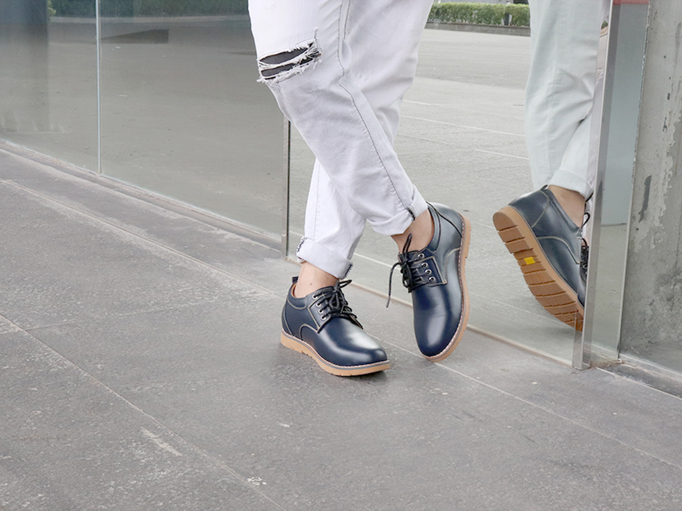 GIÀY TĂNG CHIỀU CAO GIÀY CAO DÀNH CHO NAM GIỚI T&TRA T68 - CAO 5CM GIÀY ĐỘN NAM CAO VƯỢT TRỘI