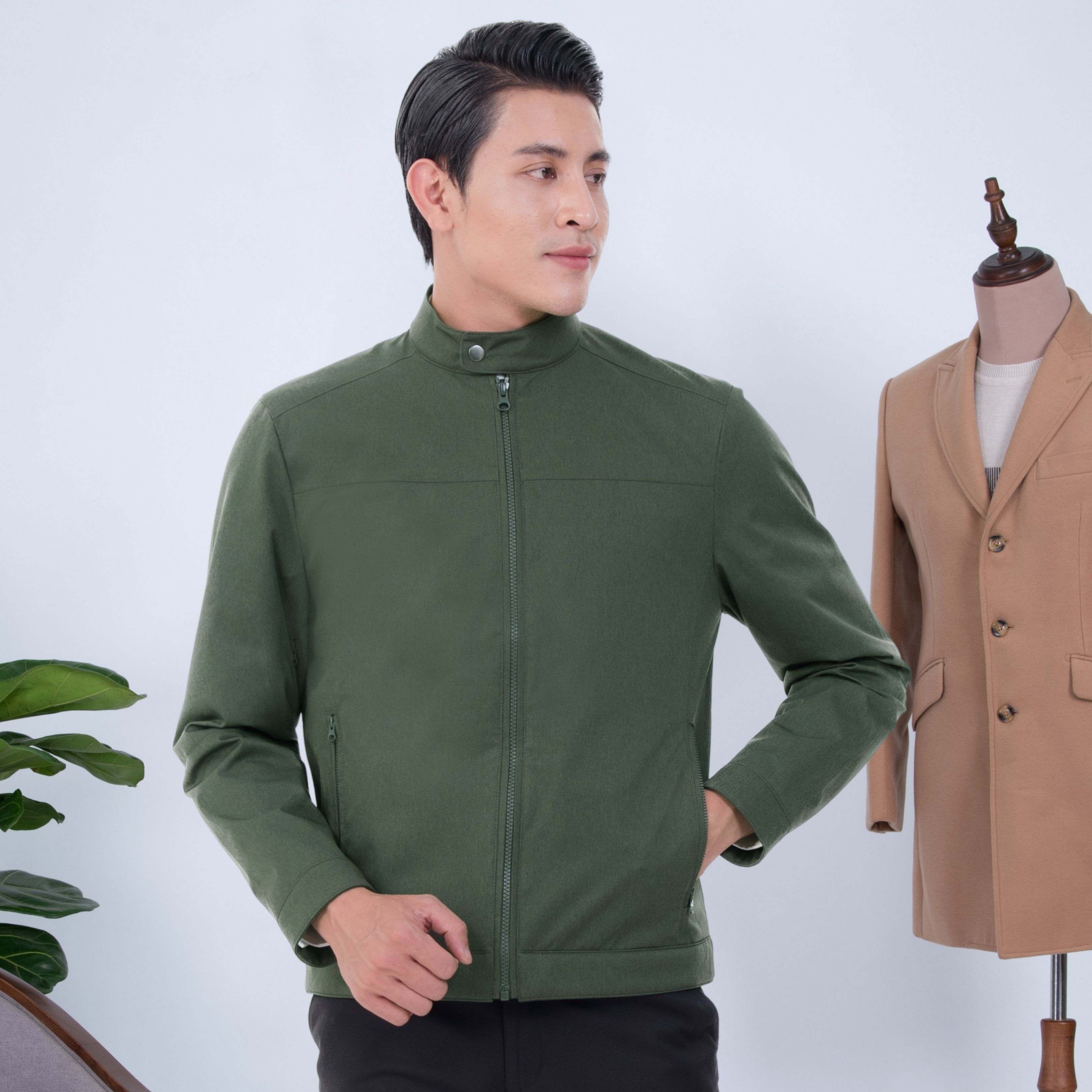 Mua Áo khoác nam May 10 mã 030120376 OLIVE - S tại May 10 Mua Áo Khoác Nam May 10 Mã 030120376 Olive - S Tại May 10