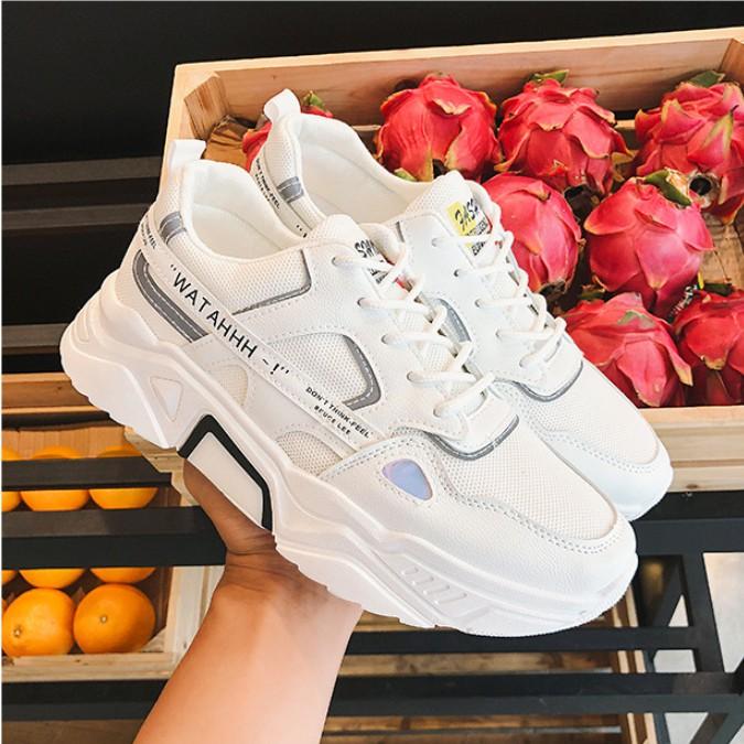 Giày thể thao nam, Giày nam tăng chiều cao 5cm Phản Quang WATAHHH cực chất CK01