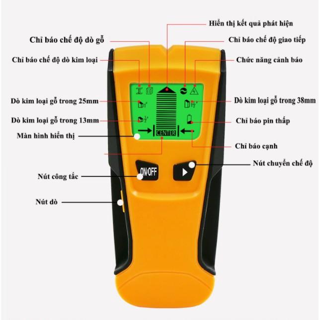 Máy dò vật cản khi khoan tường 3 trong 1 EASILY DETECTS