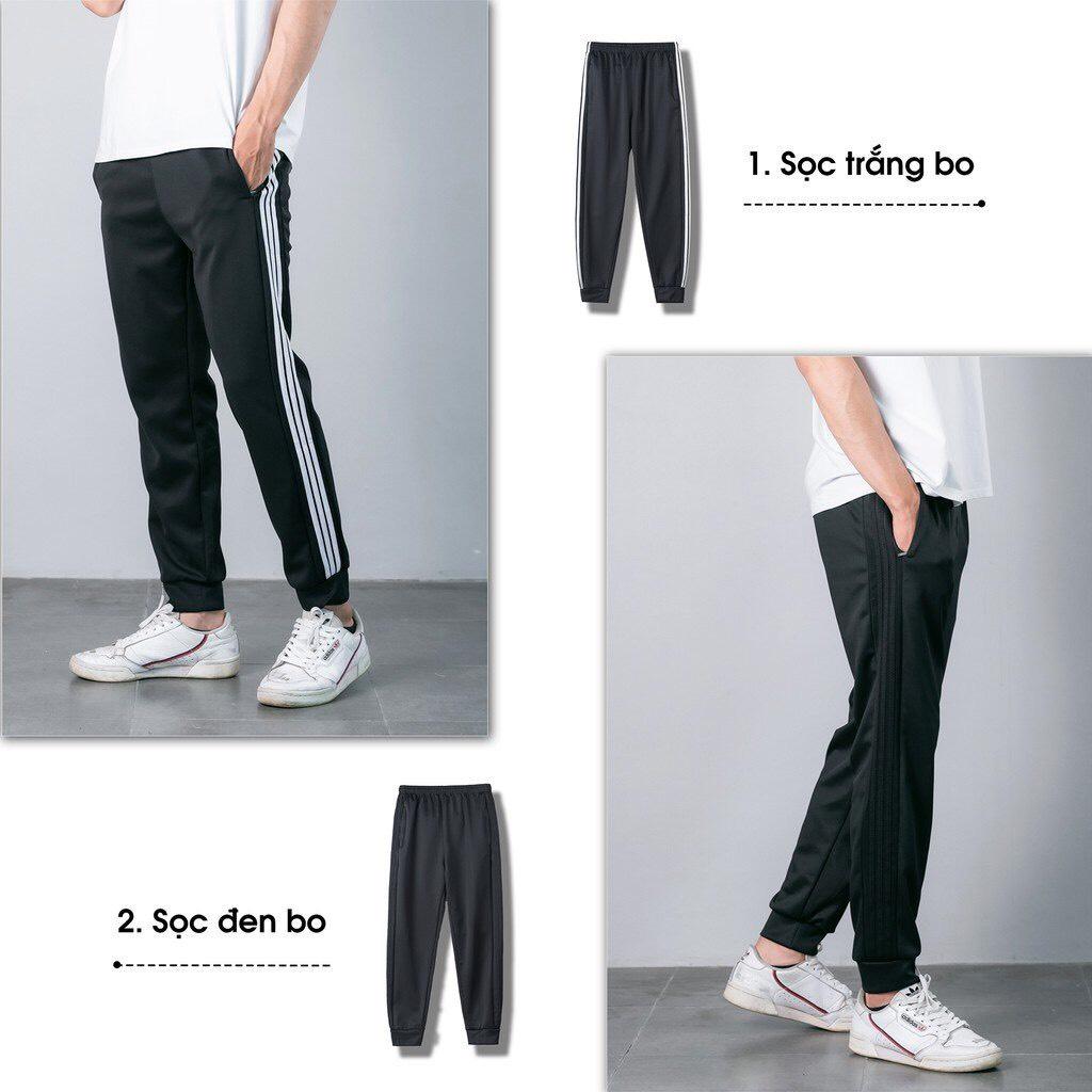 Quần thể thao nam Jogger Three Stripes 3 Sọc Thun Cao Cấp