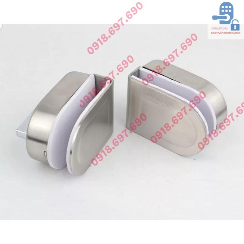 Chốt cửa kính cường lực không cần khoan kính 847
