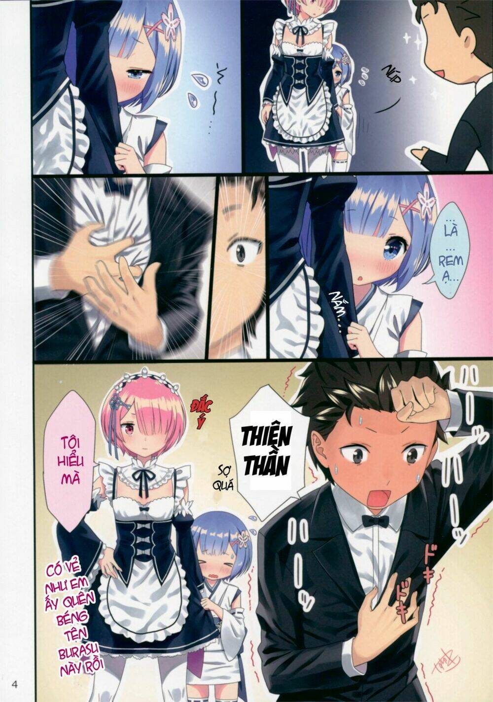 [doujinshi] re: zero youjo rem rin to issho chapter 1 3