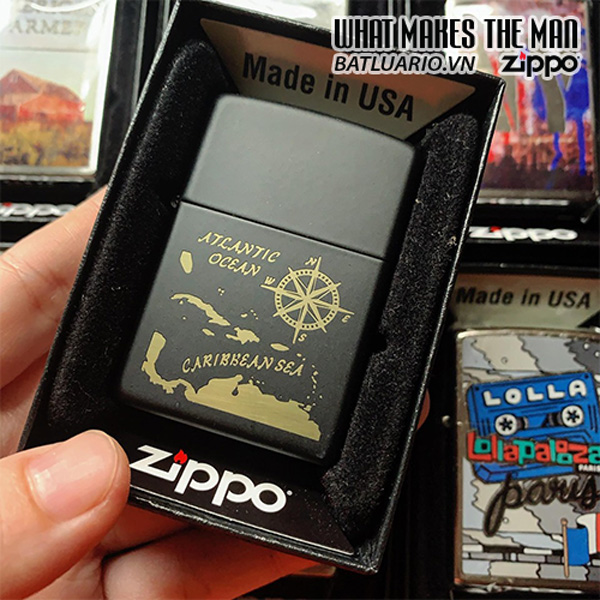 Bật Lửa Zippo 218 Atlantic Ocean