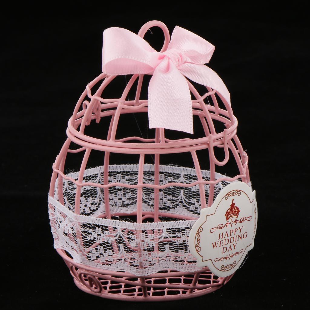Romatic Mental Wedding Favor Box Candy Cookie Gift Box