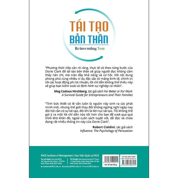 Sách Tái Tạo Bản Thân (Reinventing You) - Dorie Clark - PACE Books