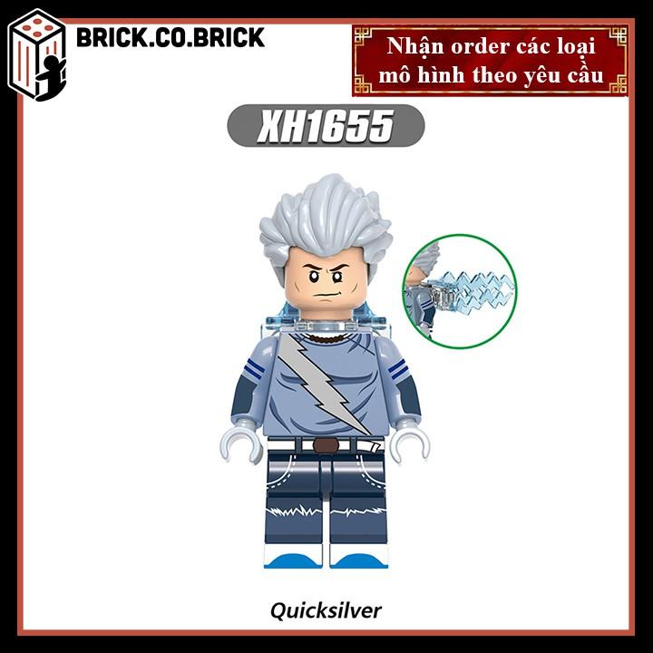 Mô hình Nhân vật Đồ chơi Super Hero Siêu anh hùng MCU Vision Quicksilver Spectrum Speed Wiccan X0306 - X-1651