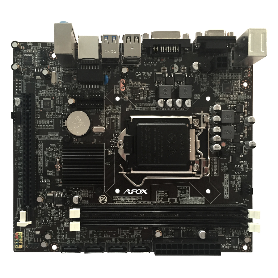 Bo Mạch Chủ Mainboard Afox INTEL H110 (IH110-MA) Socket 1151 ATX - Hàng Nhập Khẩu