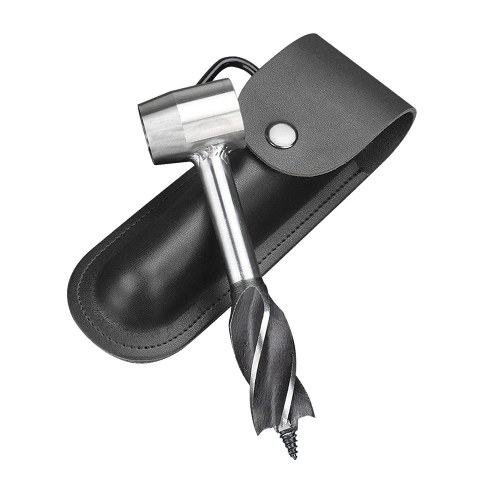 Hand Auger Drill Bit Hand Screw Drill Drill Wood Puncher Manual Wood Auger for Outdoor