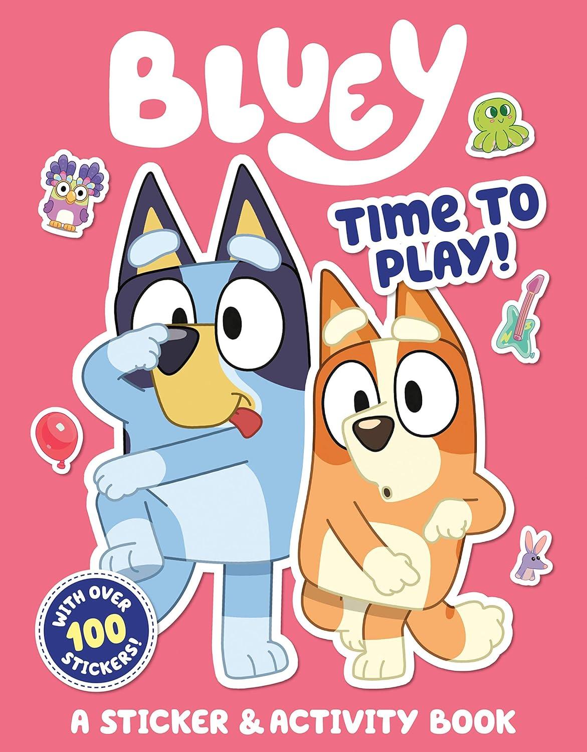 Sách ngoại văn: Bluey: Time to Play Sticker Activity