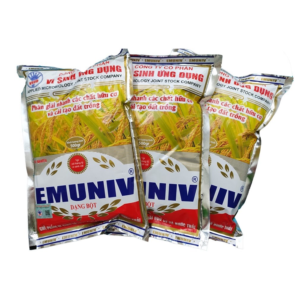 Chế phẩm xử lý rơm rạ Emuniv nhãn lúa