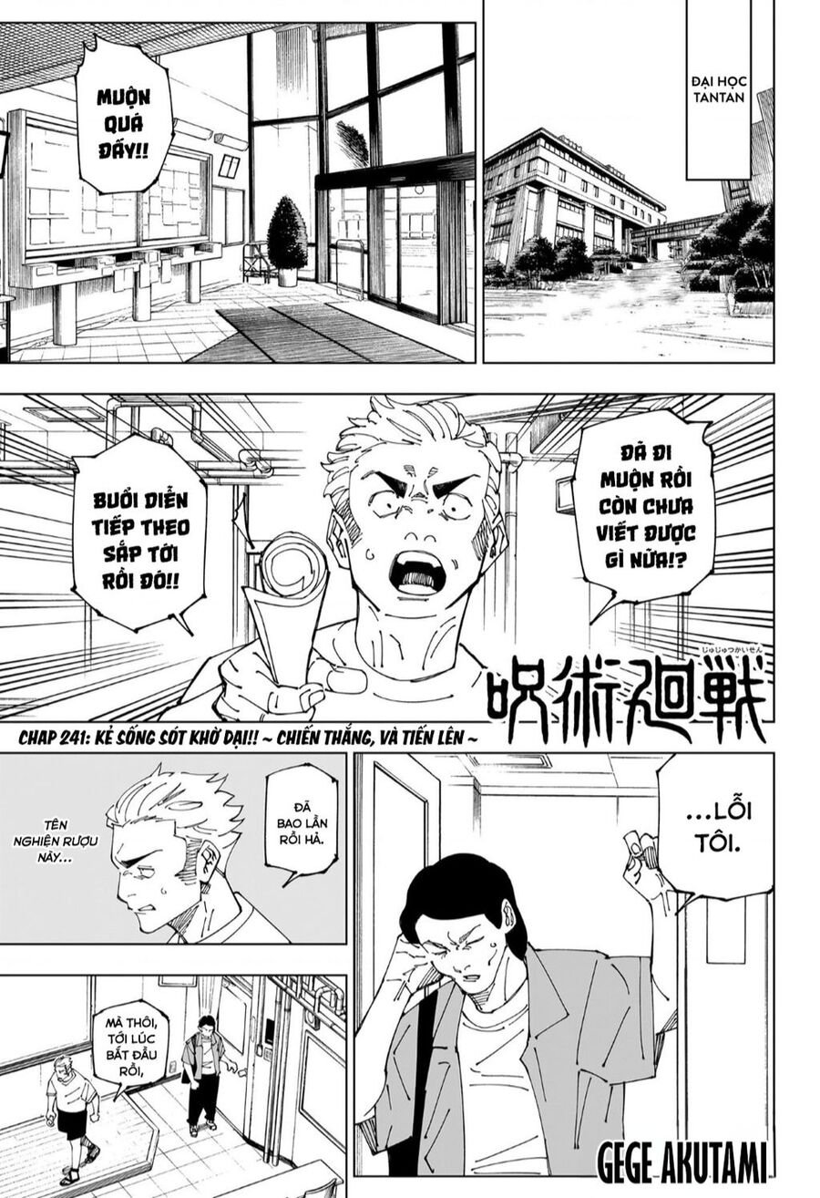 jujutsu kaisen - chú thuật hồi chiến chapter 241 3