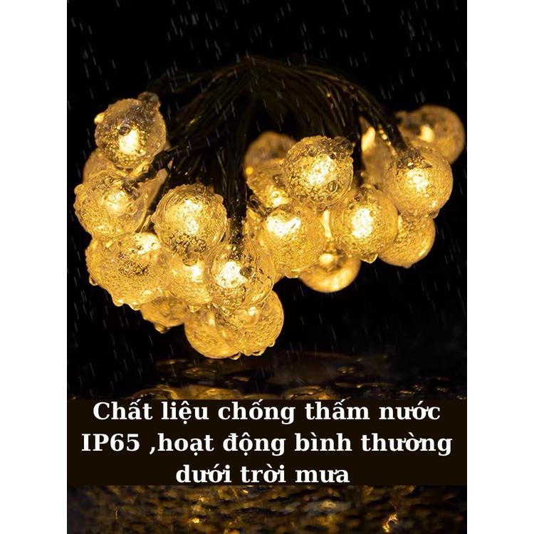 Dây Đèn Led Trang Trí , Đèn Nháy Trang Trí Nhiều Màu,bi bọt decor, giọt nước nháy, hoa đào