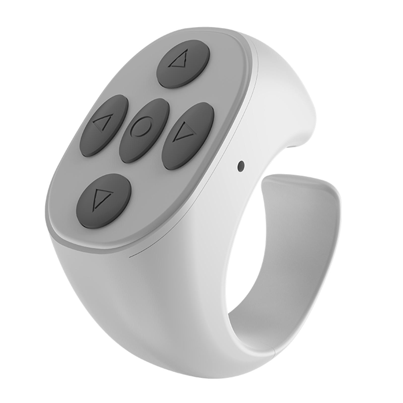 Bluetooth Phone Remote Control Smart Ring Controller for Turning Pages Remote Photographing