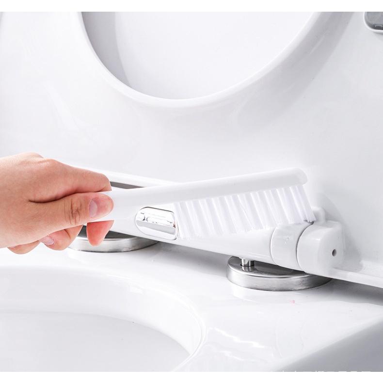 Bộ Bàn Chải Vệ Sinh Toilet Bằng Silicone Tiện Lợi