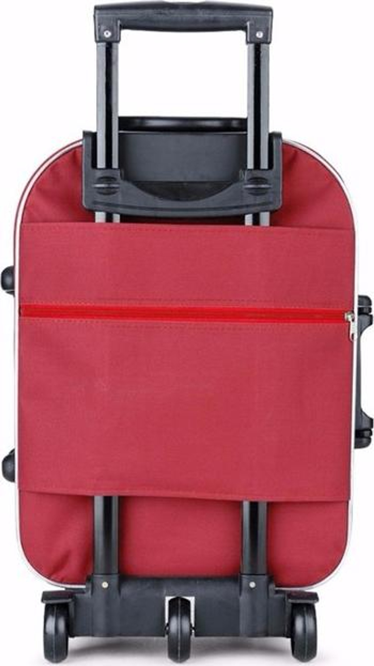 Vali Du Lịch Kéo Tay BI& TI Đỏ Đô 22- Inch