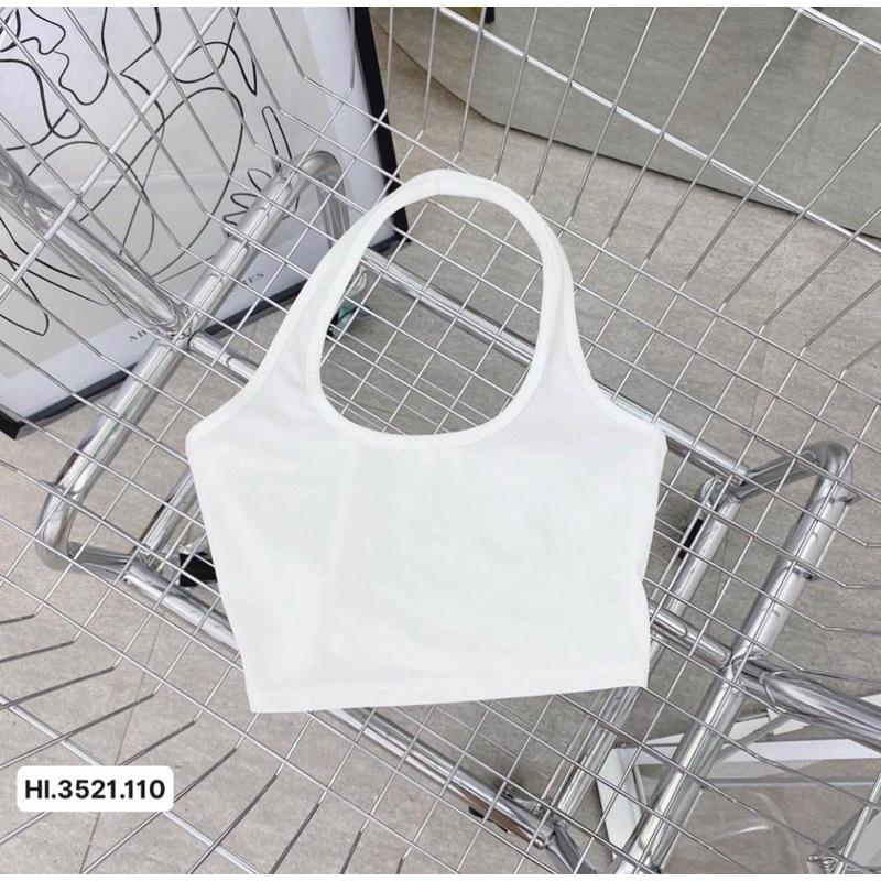 Áo croptop cổ yếm ba màu - Áo bra cổ chui siêu xinh