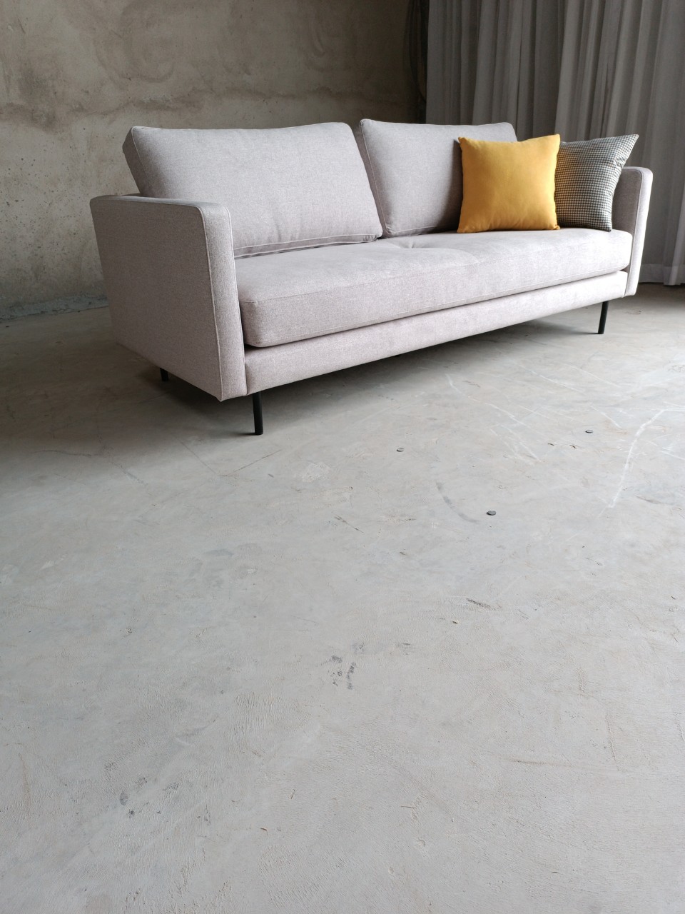 Sofa Cao Cấp Hàng Kỹ Chất liệu Chọn lọc Juno Sofa 2m màu kem