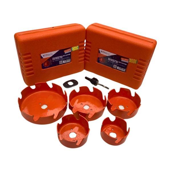 Bộ mũi khoét 5 chi tiết cao cấp STAKA (1C/H, 30C/T) KA-5614