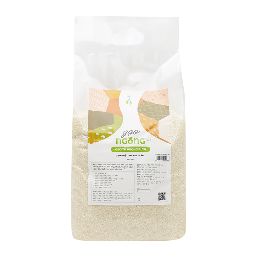 Gạo Ngỗng xát trắng 5KG
