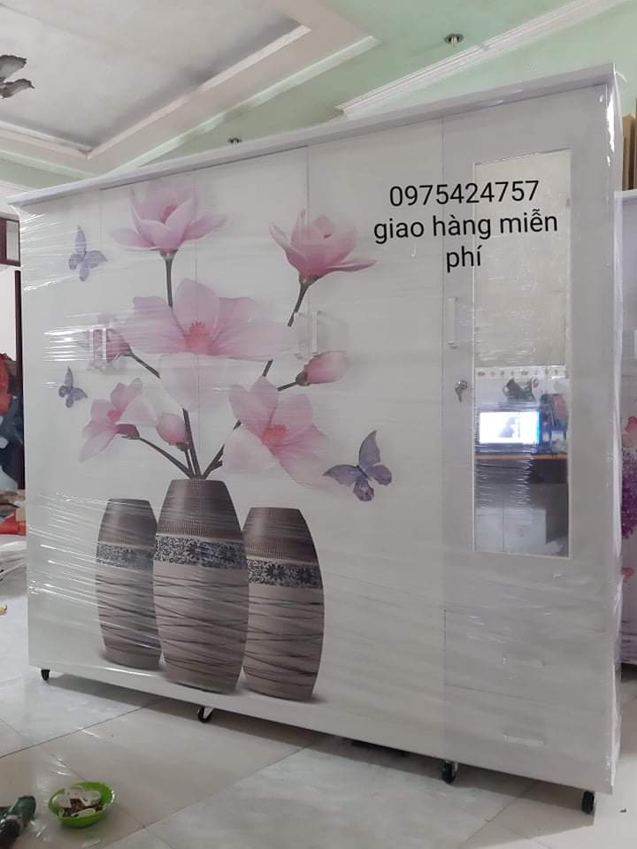 Tủ nhựa đài loan 5 cánh in 3D