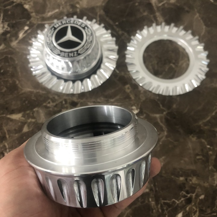Logo chụp mâm, ốp lazang bánh xe ô tô Maybach BC-011