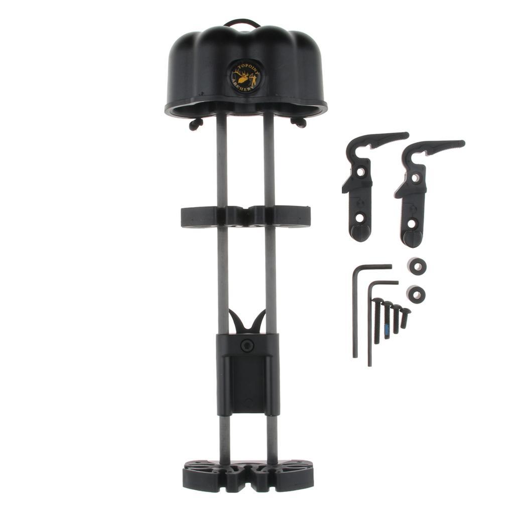 Aluminum Compound Bow 5 Arrow Quiver Holder Quick Connect