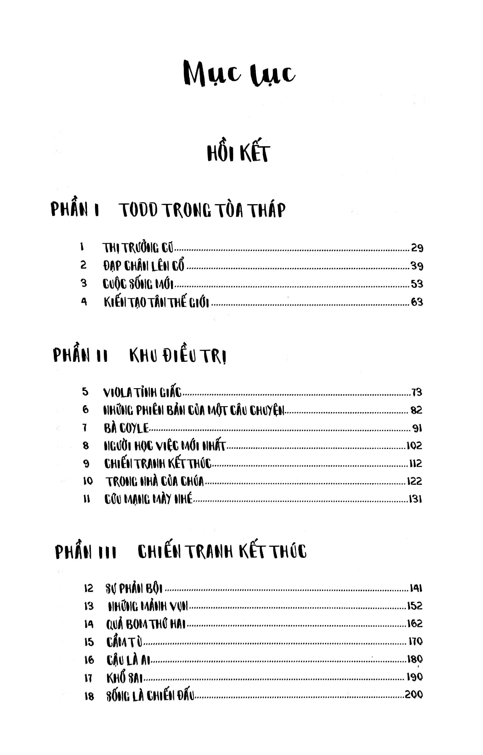 Câu Hỏi Được Trả Lời - Hỗn Mang 2