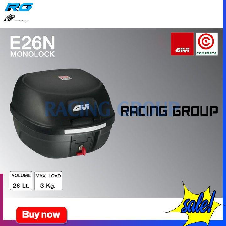 Thùng Sau Givi E26N Gắn Xe Máy