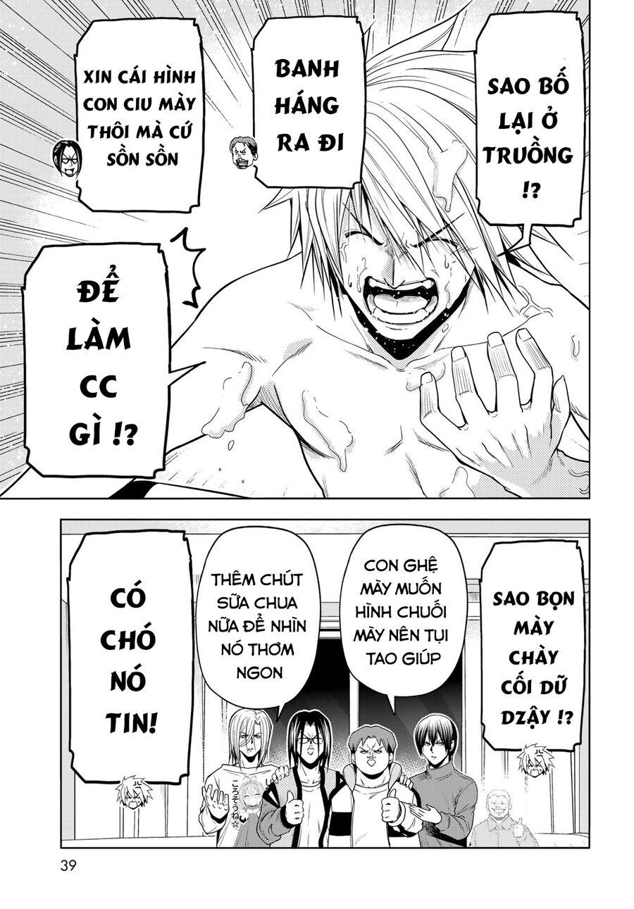 cô gái thích lặn - grand blue chapter 92.5 39