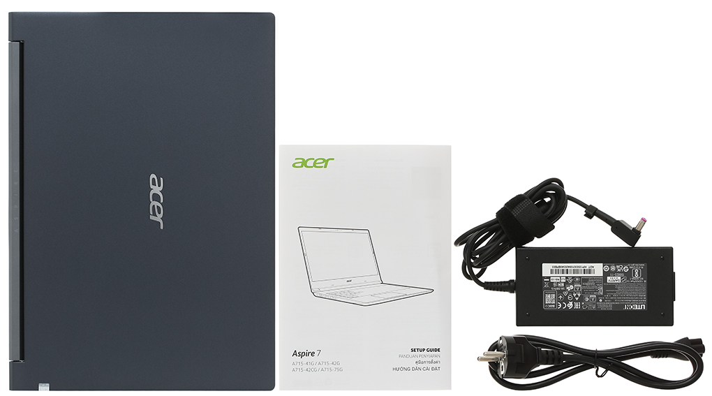Máy Tính Xách Tay Laptop Acer Gaming Aspire 7 A715-42G-R4XX - Hàng Chính Hãng