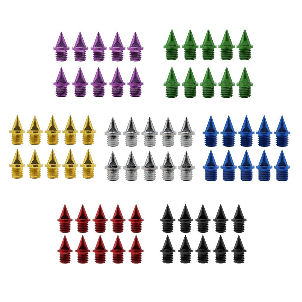 10pcs Outdoor Carbon Steel Track Spikes Replacement
