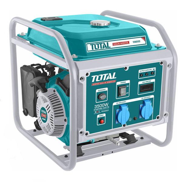 MÁY PHÁT ĐIỆN DÙNG XĂNG BIẾN TẦN 3.5KW TOTAL TP340001 - HÀNG CHÍNH HÃNG