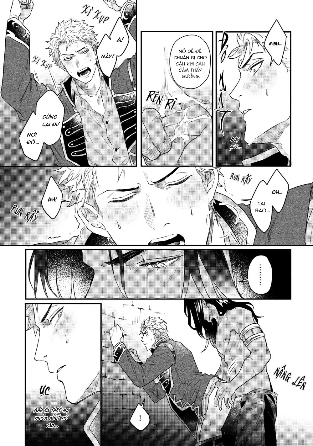 hoàng tử phóng túng và quái thú bị giam cầm chapter 1 35