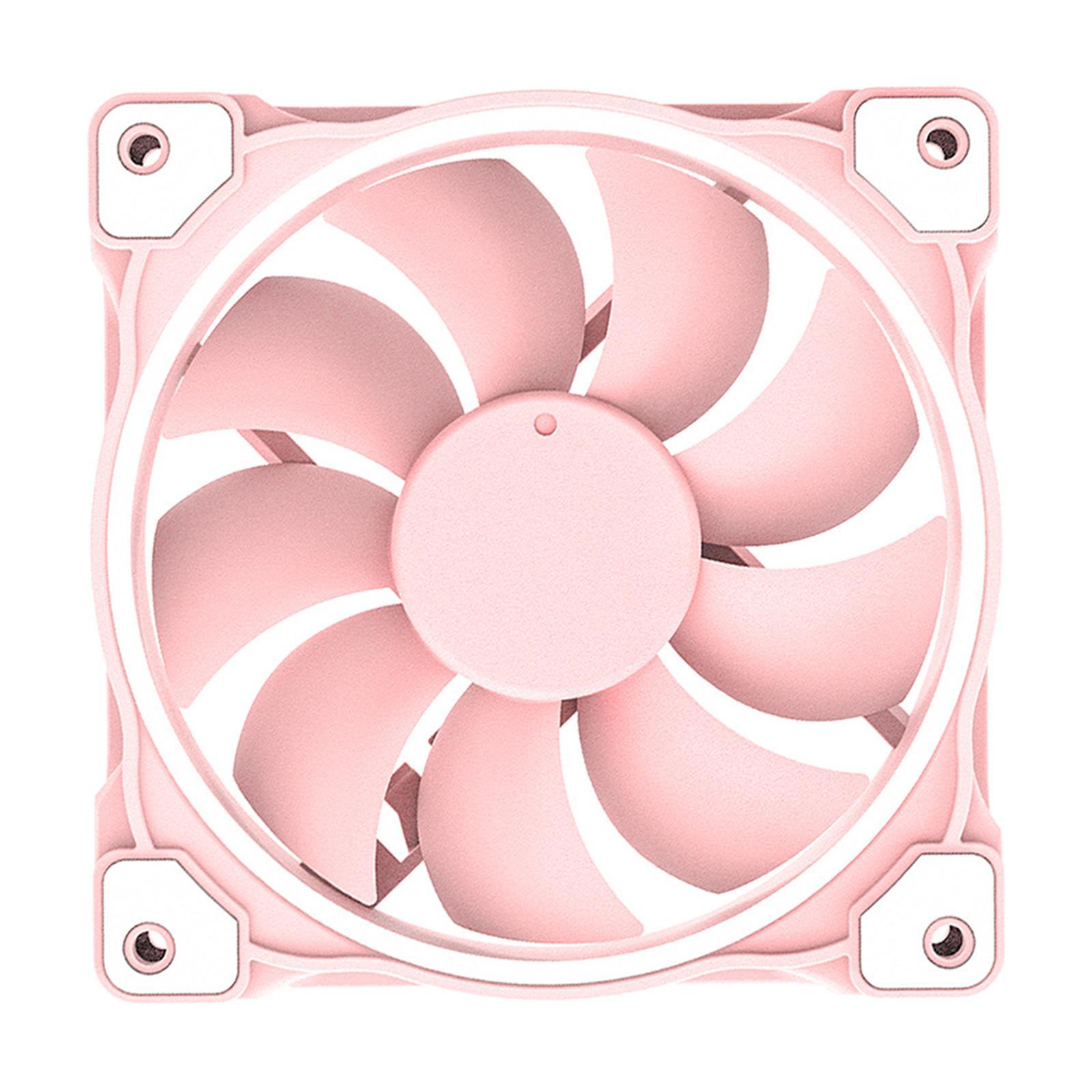 Case-Fan 120mm 3-PIN Analog Controller, Addressable RGB Cooling Fan Motherboard Sync 4 PIN PWM Speed Control Fans for Radiator Computer Cases Cooling