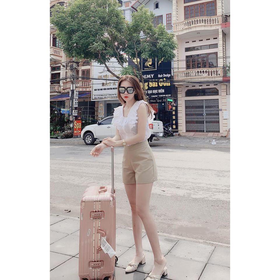 Áo Trắng Cổ Bèo