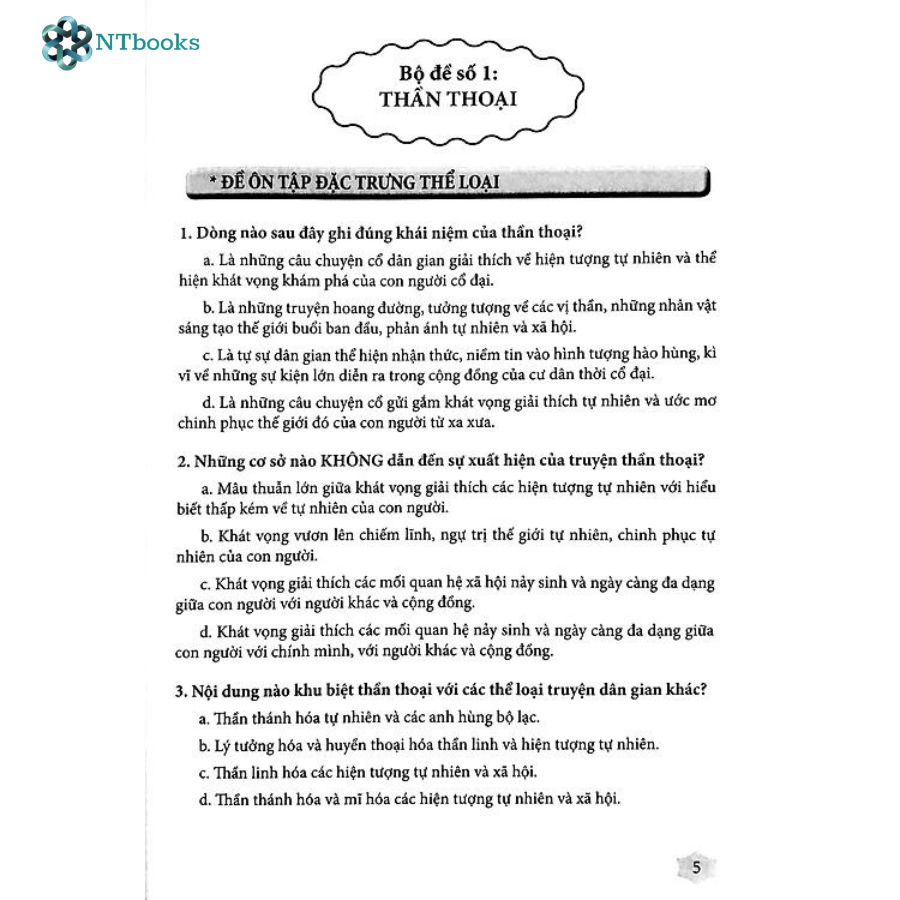 Sách Ngữ văn 10 - Đề Ôn Luyện Và Kiểm tra (Dùng ngữ liệu ngoài sgk)