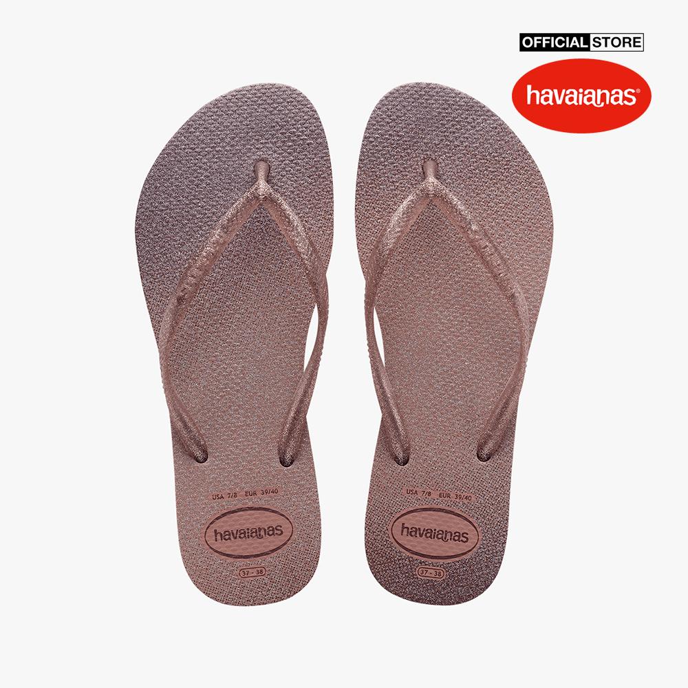 HAVAIANAS - Dép nữ Chinelo Feminino Slim Gloss 4145617-3544