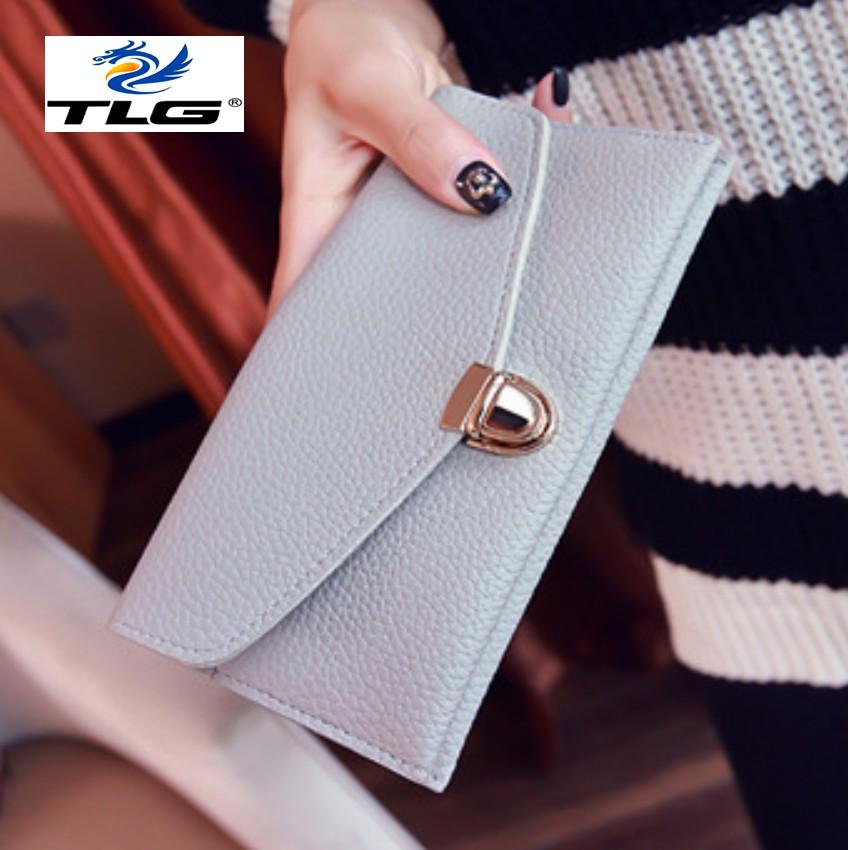 Nhập mã LONGTLG giảm 10% Ví Nữ Thời Trang Phong Cách Đồ Da Thành Long TLG 204446 tặng 01 bút bi cao cấp TLG M 410