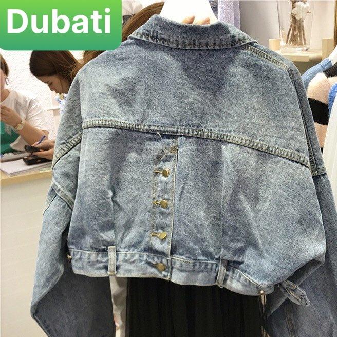 ÁO KHOÁC JEAN NỮ 3 NÚT SAU PHONG CÁCH TREND MỚI HÀN QUỐC - DUBATI FASHION