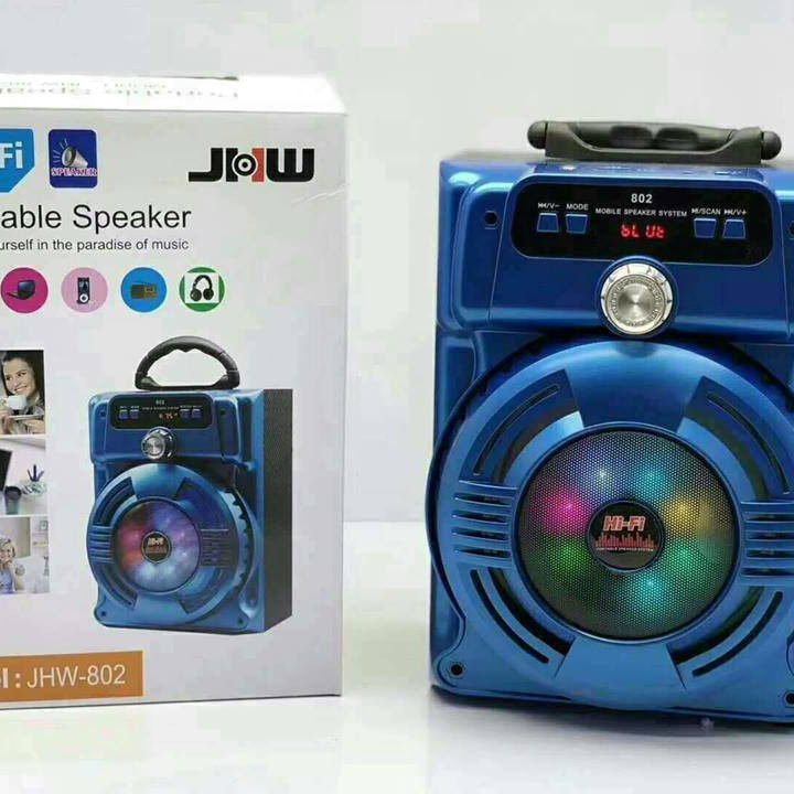 Loa bluetooth karaoke JHW 802