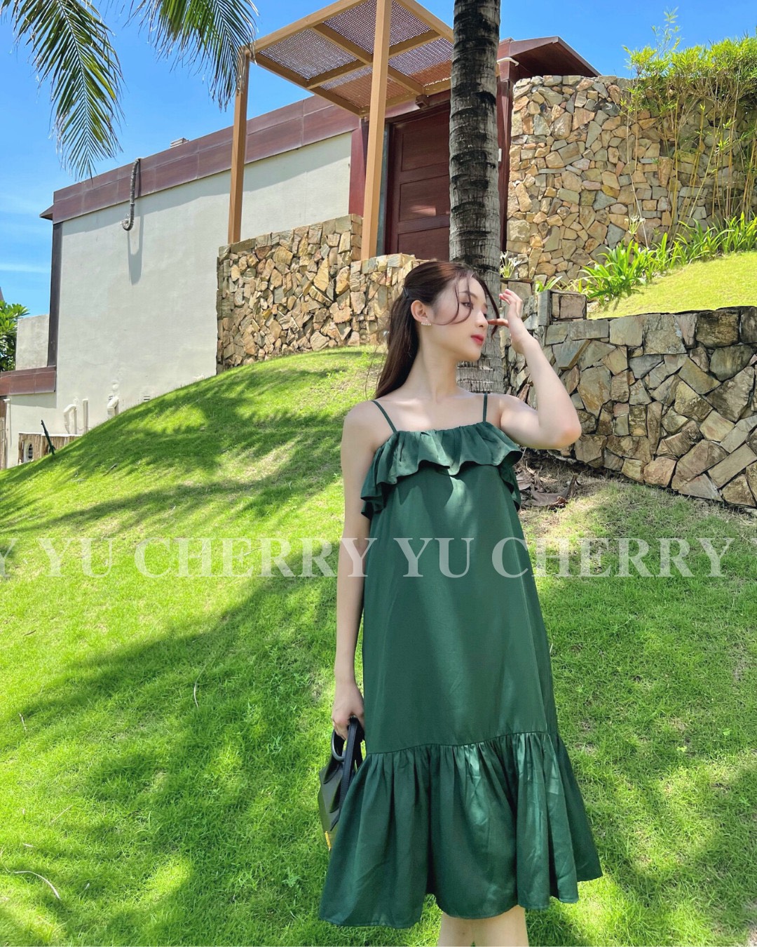 YU CHERRY | Đầm Flying Cami Dress YD152