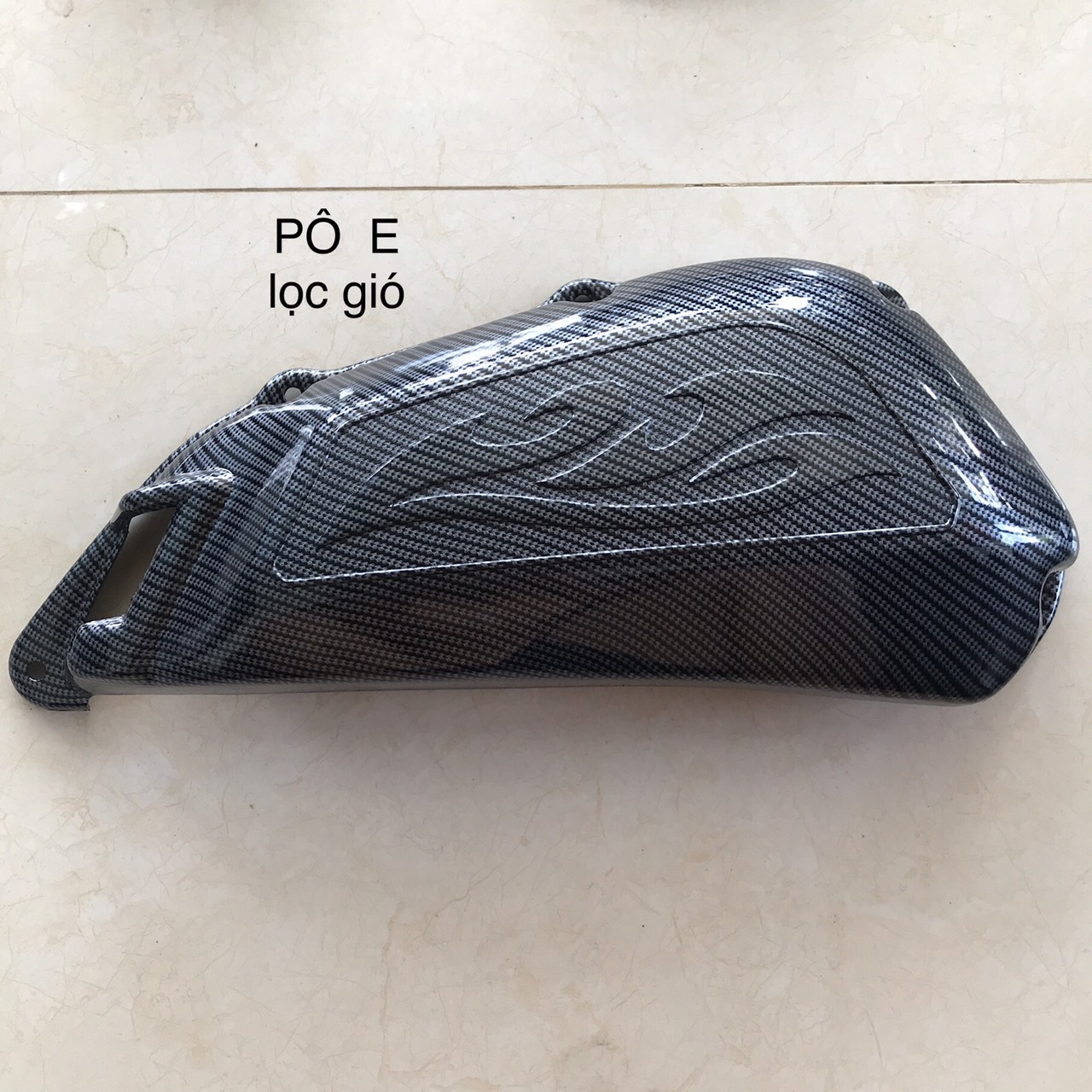 ỐP BẦU E DÙNG CHO ĐỜI XE SH 2012 2013 2014 2015 2016 CACBON